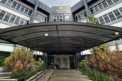 Prédio do DHPP em Salvador