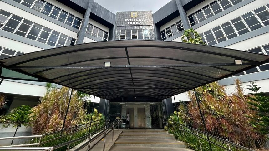 Prédio do DHPP em Salvador