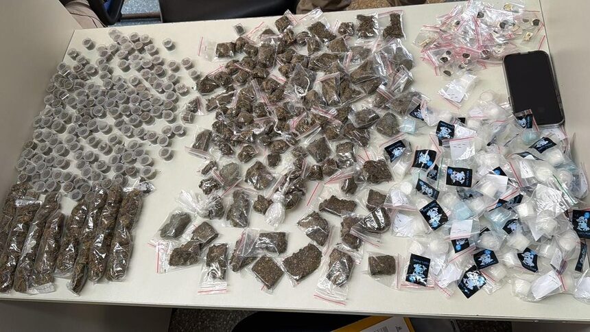 Drogas apreendidas Pernambués