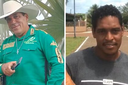 Dois homens que foram vítimas da violência em Una
