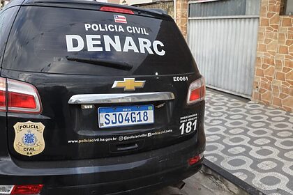 Viatura do DENARC da Polícia Civil da Bahia
