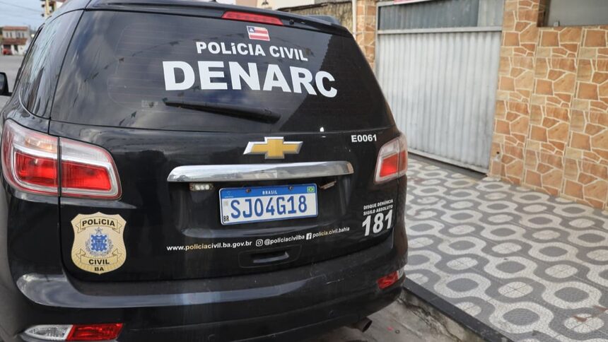 Viatura do DENARC da Polícia Civil da Bahia