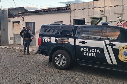 Viatura da Polícia Civil em Andorinha-BA