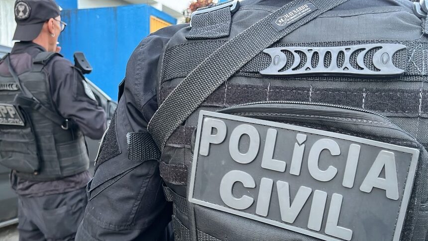 Policiais civis em ação