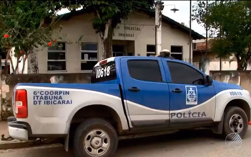 Viatura em Ibicaraí