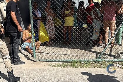 Baleado presídio Feira