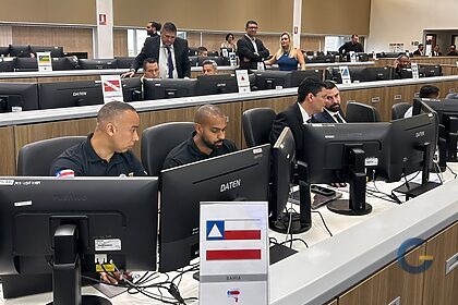 Policiais da Bahia no CICC Nacional