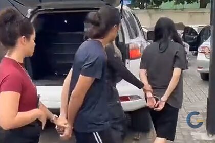 Casal preso no Rio