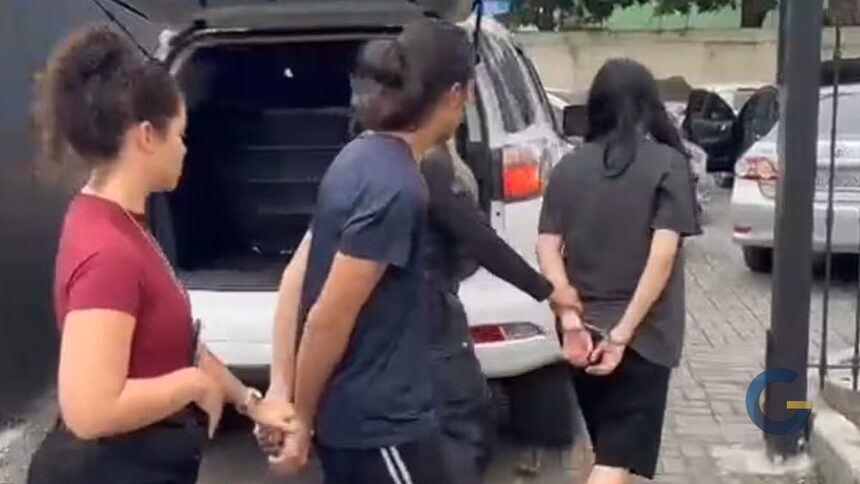 Casal preso no Rio