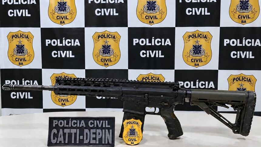 Apreensão Fuzil Ilhéus