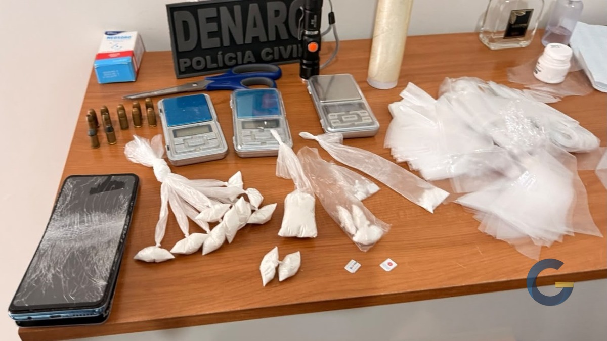Motorista de aplicativo é preso por tráfico de cocaína em Vitória da Conquista