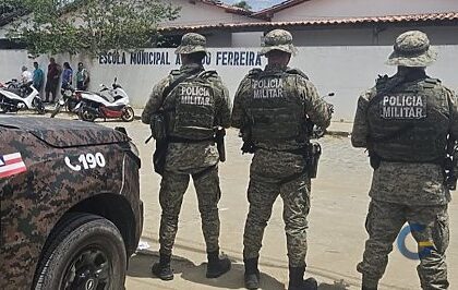 PMs durante a operação Eleições
