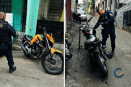 Motos apreendidas RONDAC