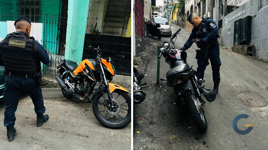 Motos apreendidas RONDAC
