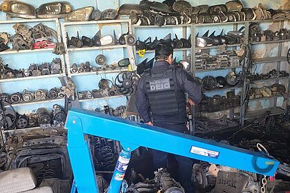 Ação policial em Senhor do Bonfim