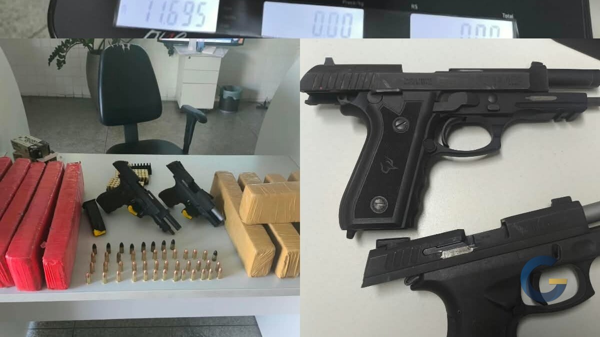 Foragido da Justiça é recapturado com armas, drogas e munições na Bahia